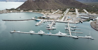 Fuel Station At Marina Puerto Escondido