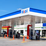 Gasolinera Mobil Aguascalientes, México